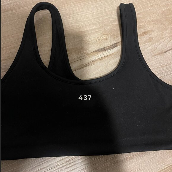 437 Sports Bra - Black - Picture 1 of 1